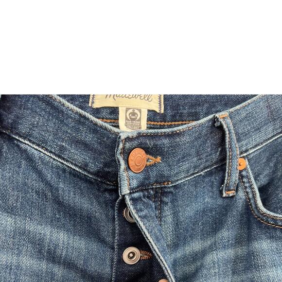 Madewell The Petite Darted Barrel-Leg Jean Softdrape Edition Leeds Wash Size 31P - Picture 5 of 13